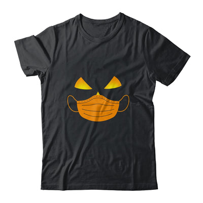 Funny Halloween Pumpkin Wearing A Mask Shirt & Sweatshirt | siriusteestore