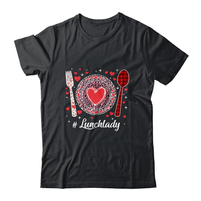 Funny Happy Valentine's Day Lunch Lady Women Matching Shirt & Hoodie | siriusteestore