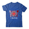 Funny Happy Valentine's Day Lunch Lady Women Matching Shirt & Hoodie | siriusteestore