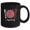 Funny Happy Valentine's Day Lunch Lady Women Matching Mug | siriusteestore