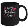 Funny Happy Valentines Day Heart For Women Men Couples Mug | siriusteestore