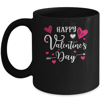 Funny Happy Valentines Day Heart For Women Men Couples Mug | siriusteestore