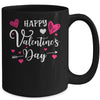 Funny Happy Valentines Day Heart For Women Men Couples Mug | siriusteestore