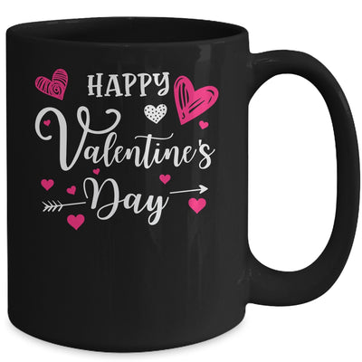 Funny Happy Valentines Day Heart For Women Men Couples Mug | siriusteestore