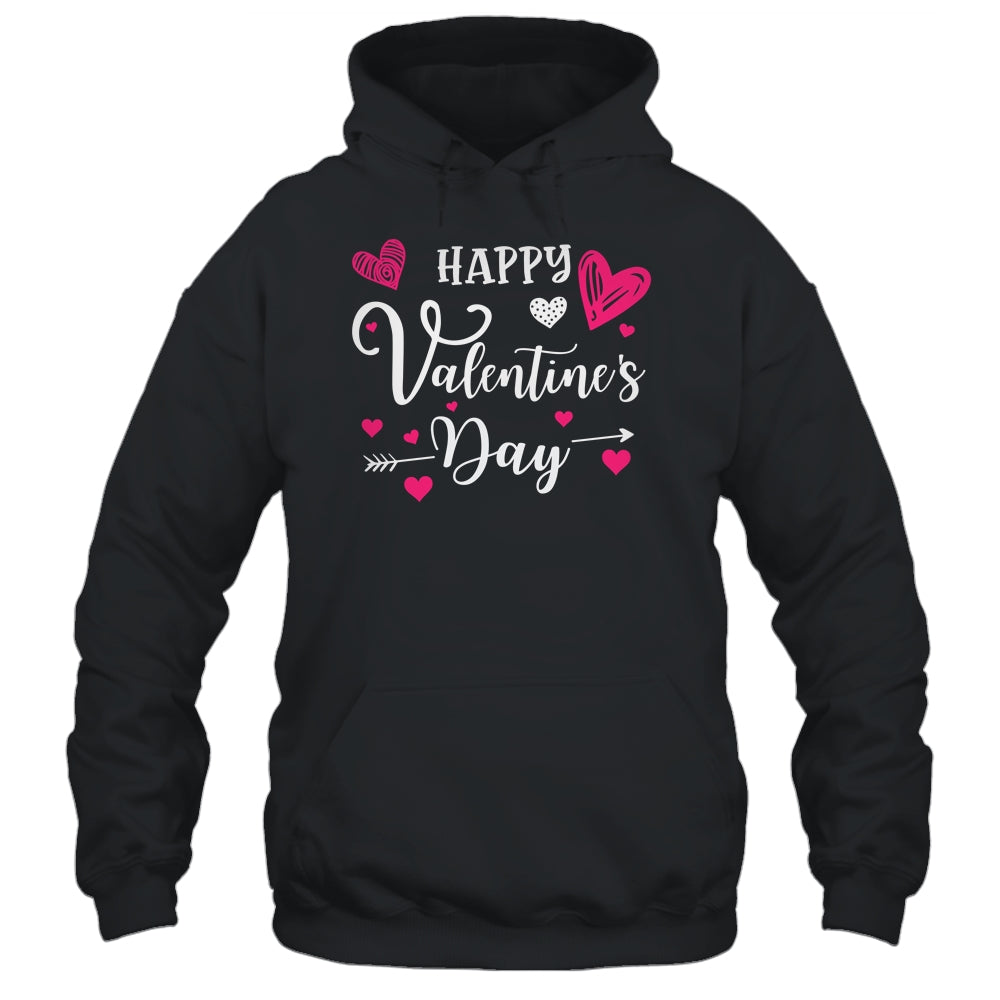 Funny Happy Valentines Day Heart For Women Men Couples Shirt & Tank Top | siriusteestore
