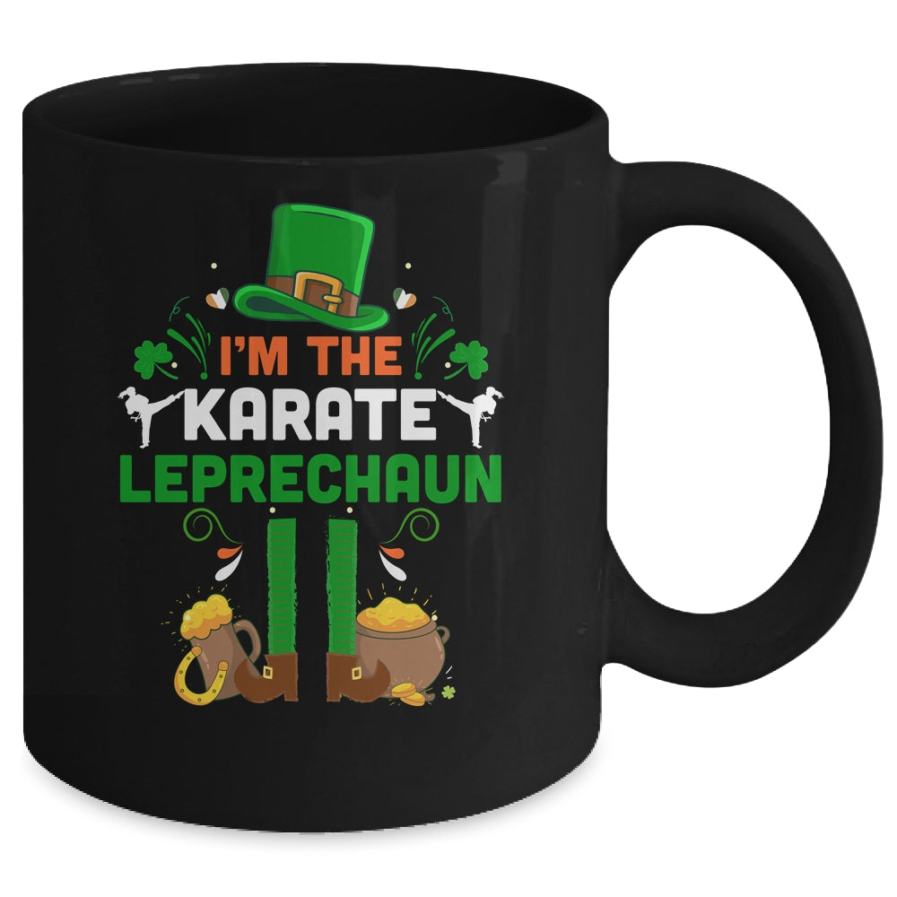 Funny I'm The Karate Leprechaun Karate St Patrick's Day Mug | siriusteestore