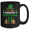 Funny I'm The Karate Leprechaun Karate St Patrick's Day Mug | siriusteestore