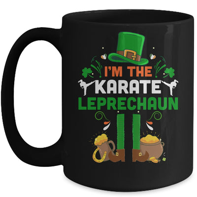 Funny I'm The Karate Leprechaun Karate St Patrick's Day Mug | siriusteestore