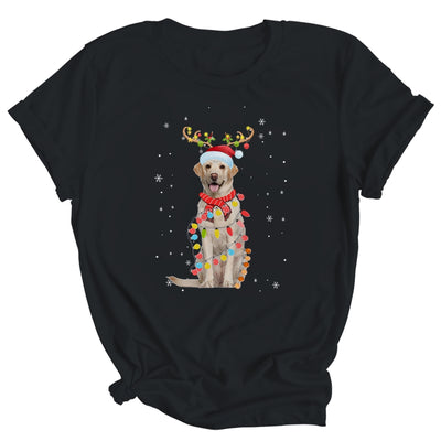 Funny Labrador Christmas Tree Santa Reindeer Pajamas Shirt & Sweatshirt | siriusteestore