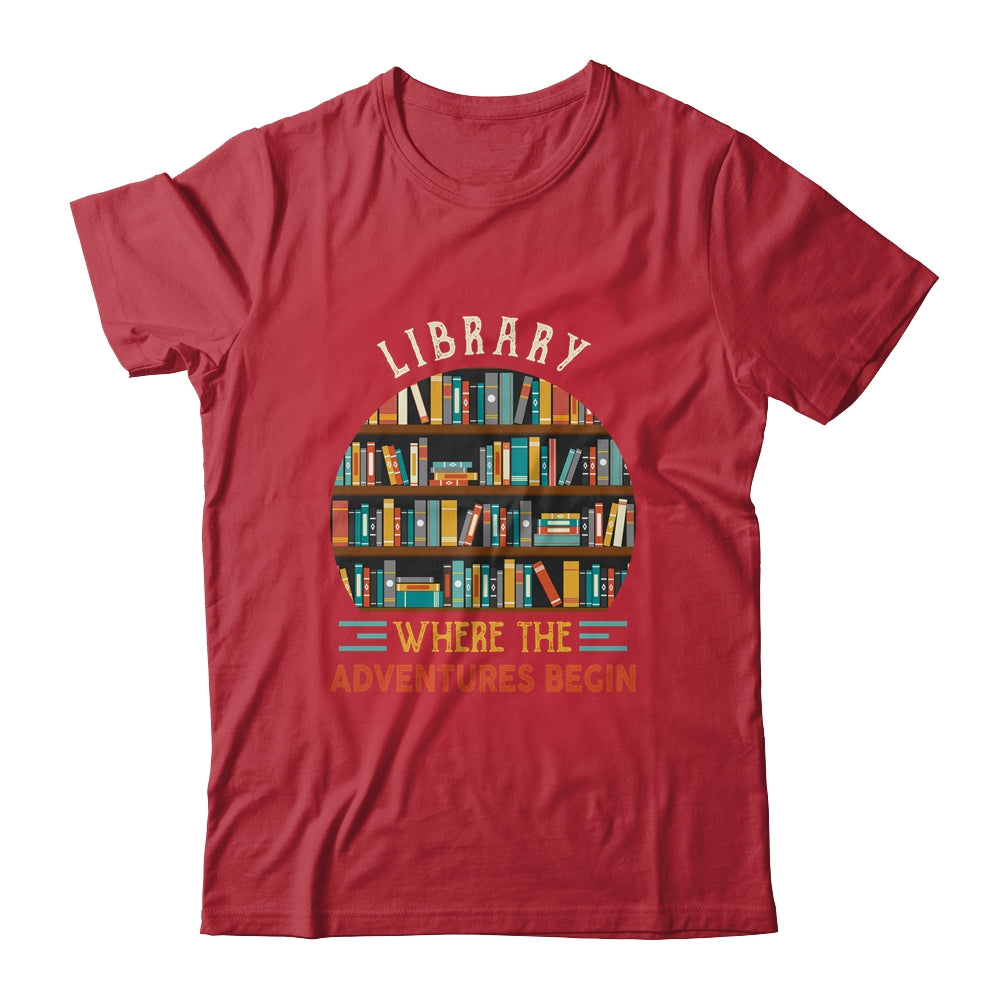 Funny Library Art For Men Women Bookworm Reading Book Lovers Shirt & Hoodie | siriusteestore