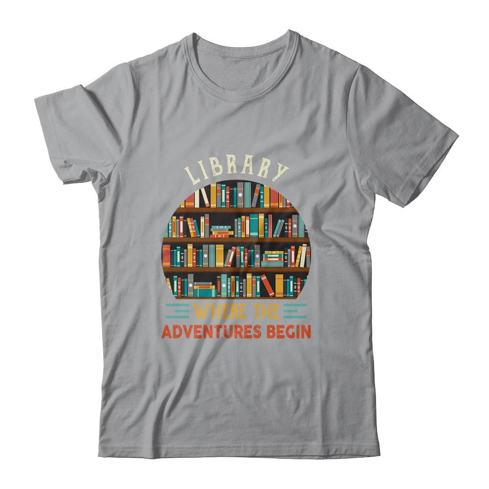 Funny Library Art For Men Women Bookworm Reading Book Lovers Shirt & Hoodie | siriusteestore