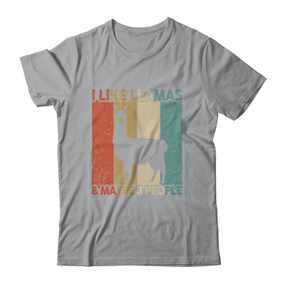 Funny Llama Design For Kids Men Women Animal Llama Vintage Shirt & Tank Top | siriusteestore