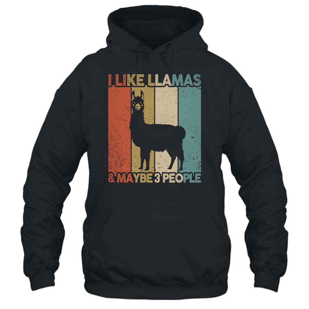 Funny Llama Design For Kids Men Women Animal Llama Vintage Shirt & Tank Top | siriusteestore