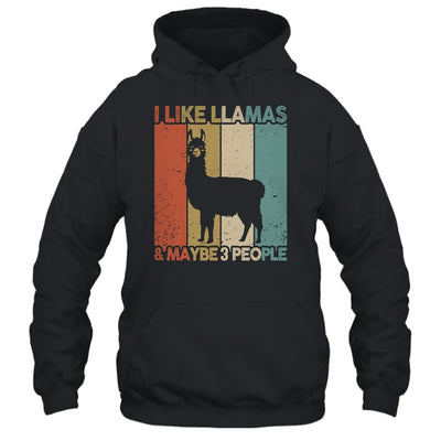 Funny Llama Design For Kids Men Women Animal Llama Vintage Shirt & Tank Top | siriusteestore