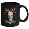 Funny Llama Reindeer Lights Ornament Santa Christmas Xmas Mug | siriusteestore