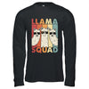 Funny Llama Squad For Men Women Llama Alpaca Farm Animal Shirt & Hoodie | siriusteestore