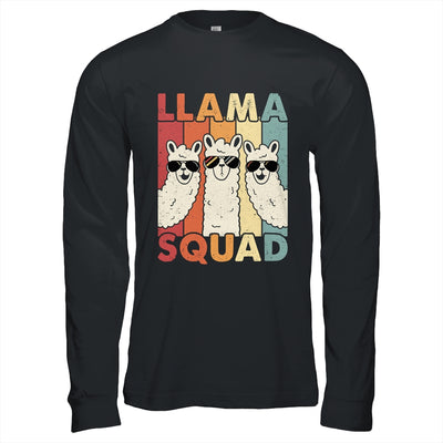 Funny Llama Squad For Men Women Llama Alpaca Farm Animal Shirt & Hoodie | siriusteestore