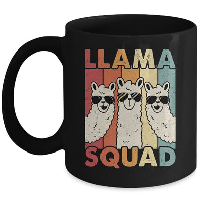 Funny Llama Squad For Men Women Llama Alpaca Farm Animal Mug | siriusteestore