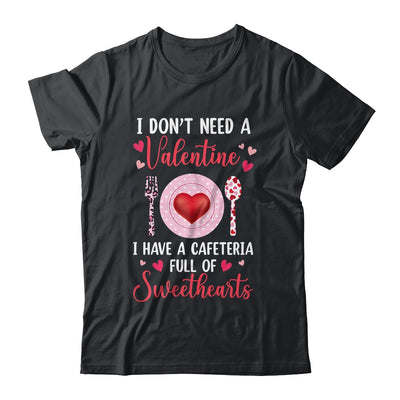 Funny Lunch Lady Valentines Day For Lunch Lady Cafeteria Shirt & Tank Top | siriusteestore