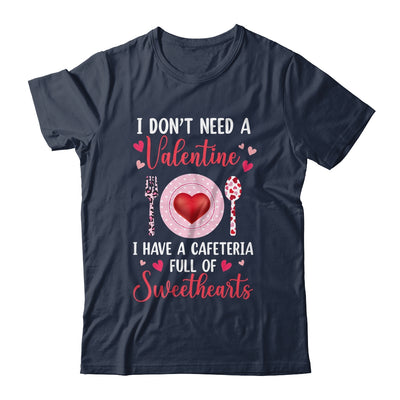 Funny Lunch Lady Valentines Day For Lunch Lady Cafeteria Shirt & Tank Top | siriusteestore