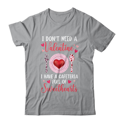 Funny Lunch Lady Valentines Day For Lunch Lady Cafeteria Shirt & Tank Top | siriusteestore