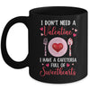 Funny Lunch Lady Valentines Day For Lunch Lady Cafeteria Mug | siriusteestore