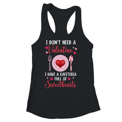 Funny Lunch Lady Valentines Day For Lunch Lady Cafeteria Shirt & Tank Top | siriusteestore