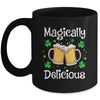 Funny Magically Delicious St Patricks Day Beer Drinking Mug | siriusteestore
