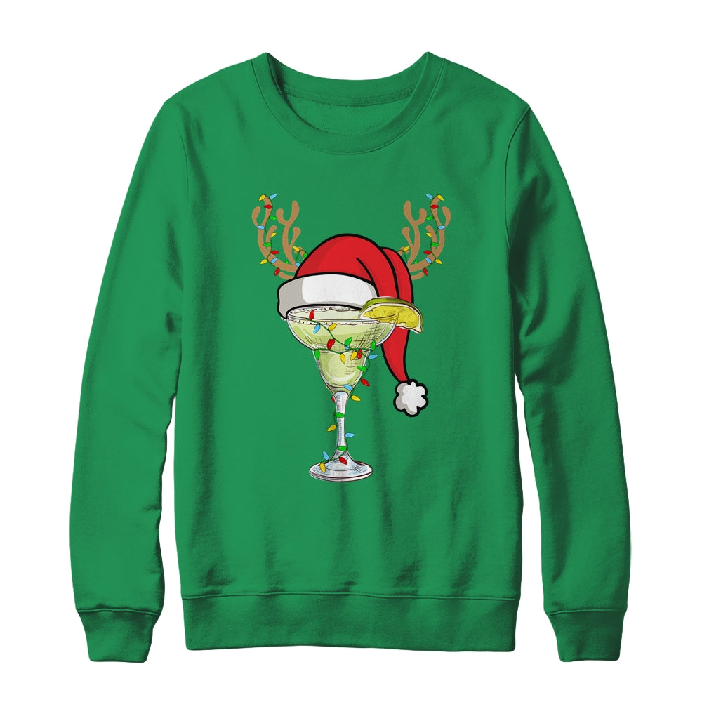 Funny Margarita Reindeer Christmas Lover Squad Xmas Shirt & Sweatshirt | siriusteestore
