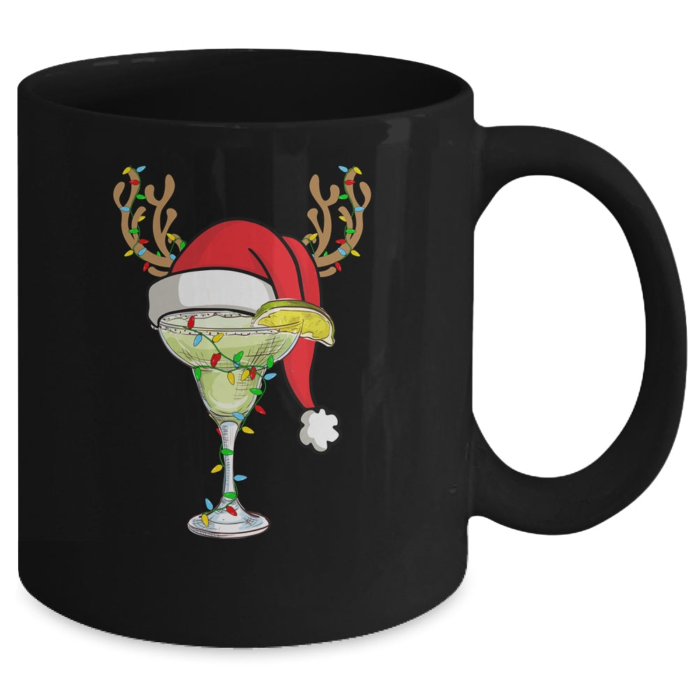 Funny Margarita Reindeer Christmas Lover Squad Xmas Mug | siriusteestore