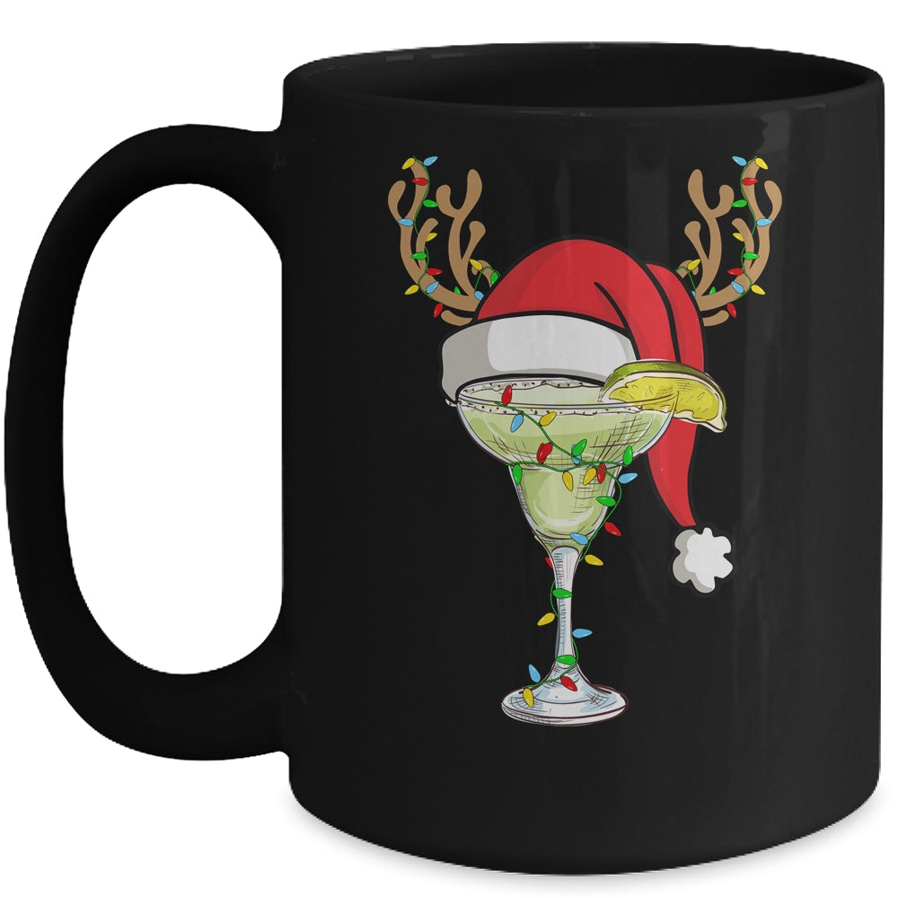 Funny Margarita Reindeer Christmas Lover Squad Xmas Mug | siriusteestore