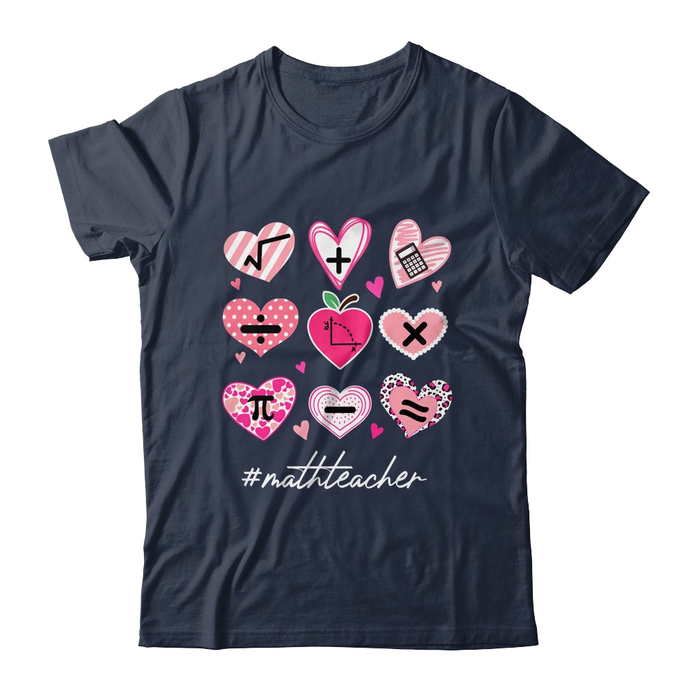 Funny Math Teacher Valentine's Day Pi Math Lover Shirt & Hoodie | siriusteestore