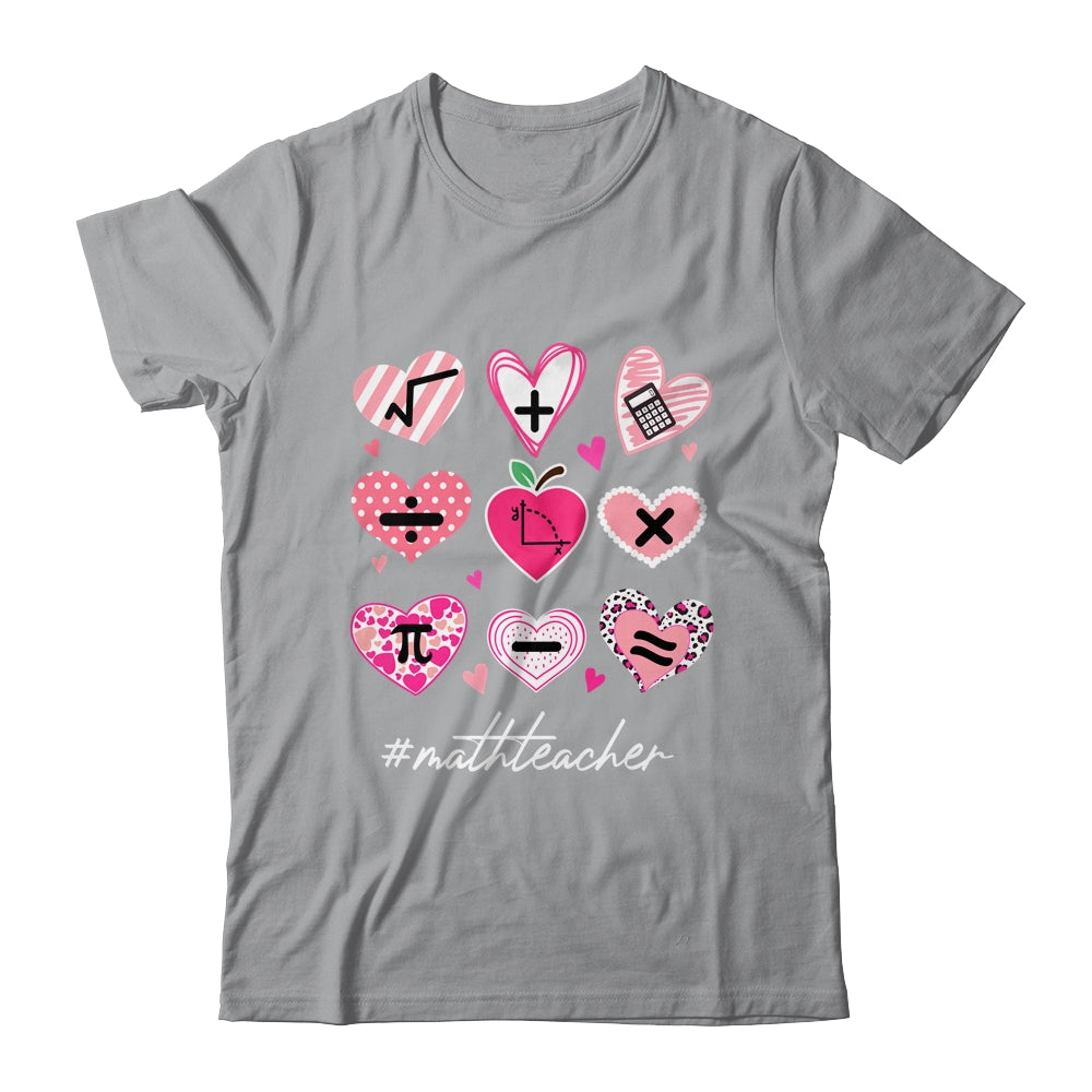 Funny Math Teacher Valentine's Day Pi Math Lover Shirt & Hoodie | siriusteestore