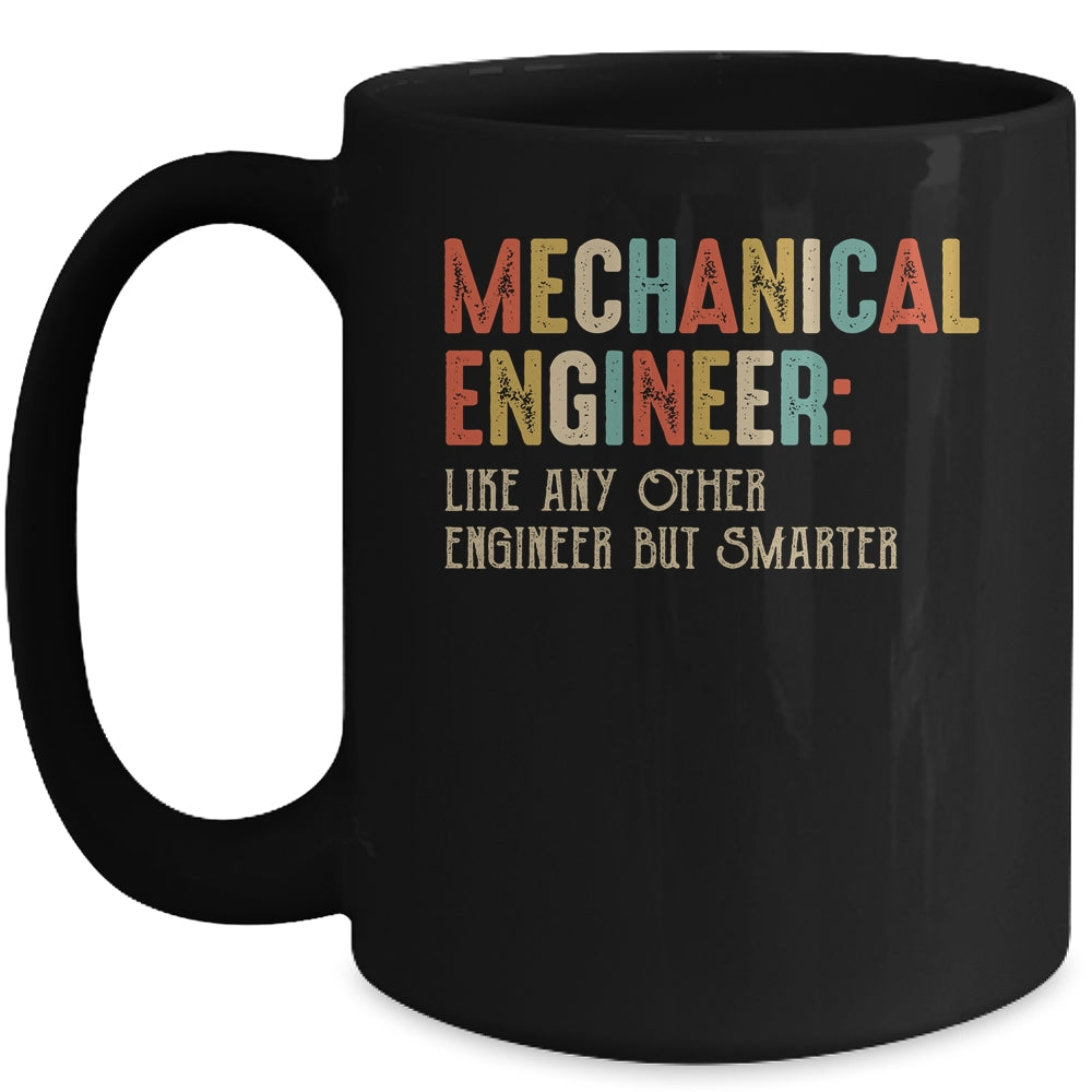 Funny Mechanical Engineer Engineering Students Vintage Mug | siriusteestore