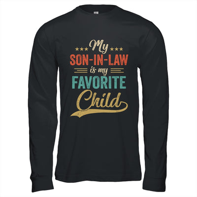 Funny My Son In Law Is My Favorite Child Retro Mother In Law Shirt & Hoodie | siriusteestore