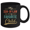 Funny My Son In Law Is My Favorite Child Retro Mother In Law Mug | siriusteestore