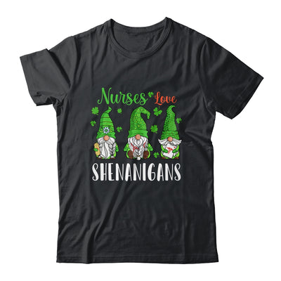 Funny Nurse Love Shenanigans Gnome St Patrick's Day Shirt & Hoodie | siriusteestore
