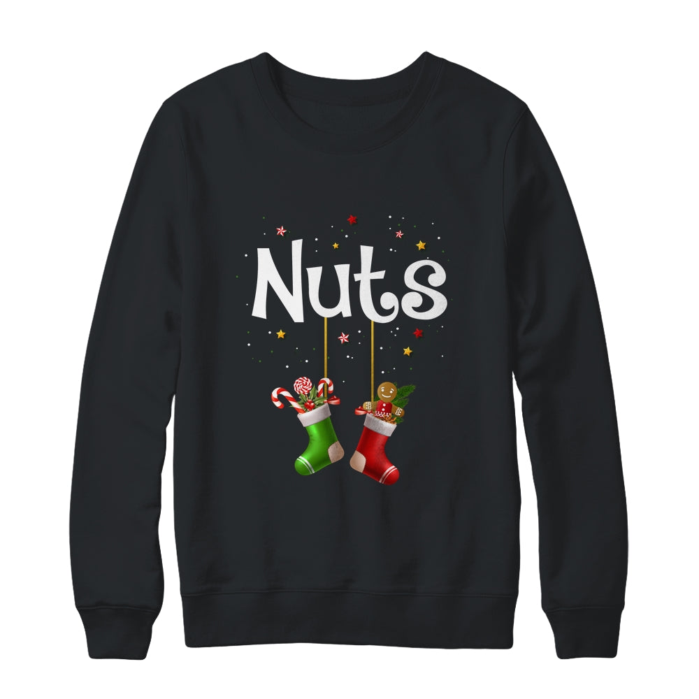 Funny Nuts Christmas Chestnuts Matching Couples Xmas Shirt & Sweatshirt | siriusteestore