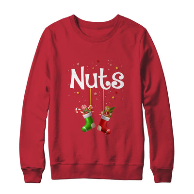 Funny Nuts Christmas Chestnuts Matching Couples Xmas Shirt & Sweatshirt | siriusteestore