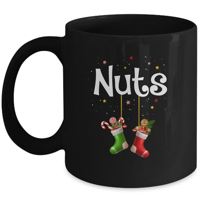 Funny Nuts Christmas Chestnuts Matching Couples Xmas Mug | siriusteestore