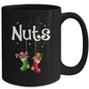 Funny Nuts Christmas Chestnuts Matching Couples Xmas Mug | siriusteestore