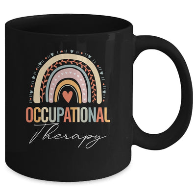Funny Occupational Therapy Quote Cool OT Therapist Rainbow Mug | siriusteestore