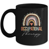 Funny Occupational Therapy Quote Cool OT Therapist Rainbow Mug | siriusteestore