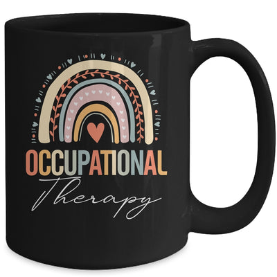 Funny Occupational Therapy Quote Cool OT Therapist Rainbow Mug | siriusteestore