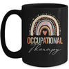 Funny Occupational Therapy Quote Cool OT Therapist Rainbow Mug | siriusteestore