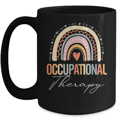 Funny Occupational Therapy Quote Cool OT Therapist Rainbow Mug | siriusteestore