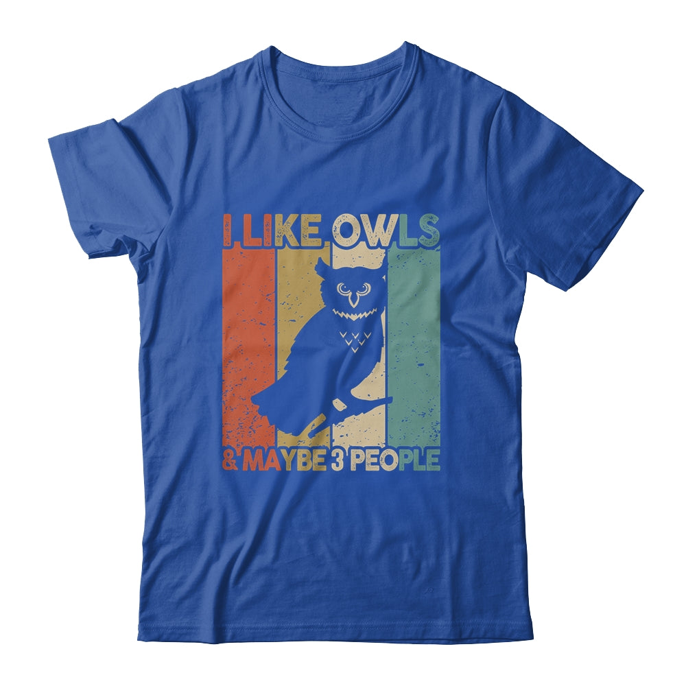 Funny Owl Design For Kids Men Women Animal Owl Vintage Shirt & Tank Top | siriusteestore