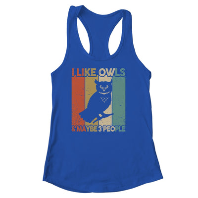 Funny Owl Design For Kids Men Women Animal Owl Vintage Shirt & Tank Top | siriusteestore