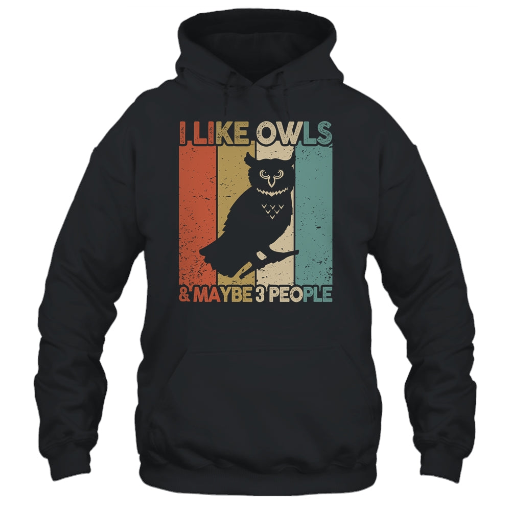 Funny Owl Design For Kids Men Women Animal Owl Vintage Shirt & Tank Top | siriusteestore