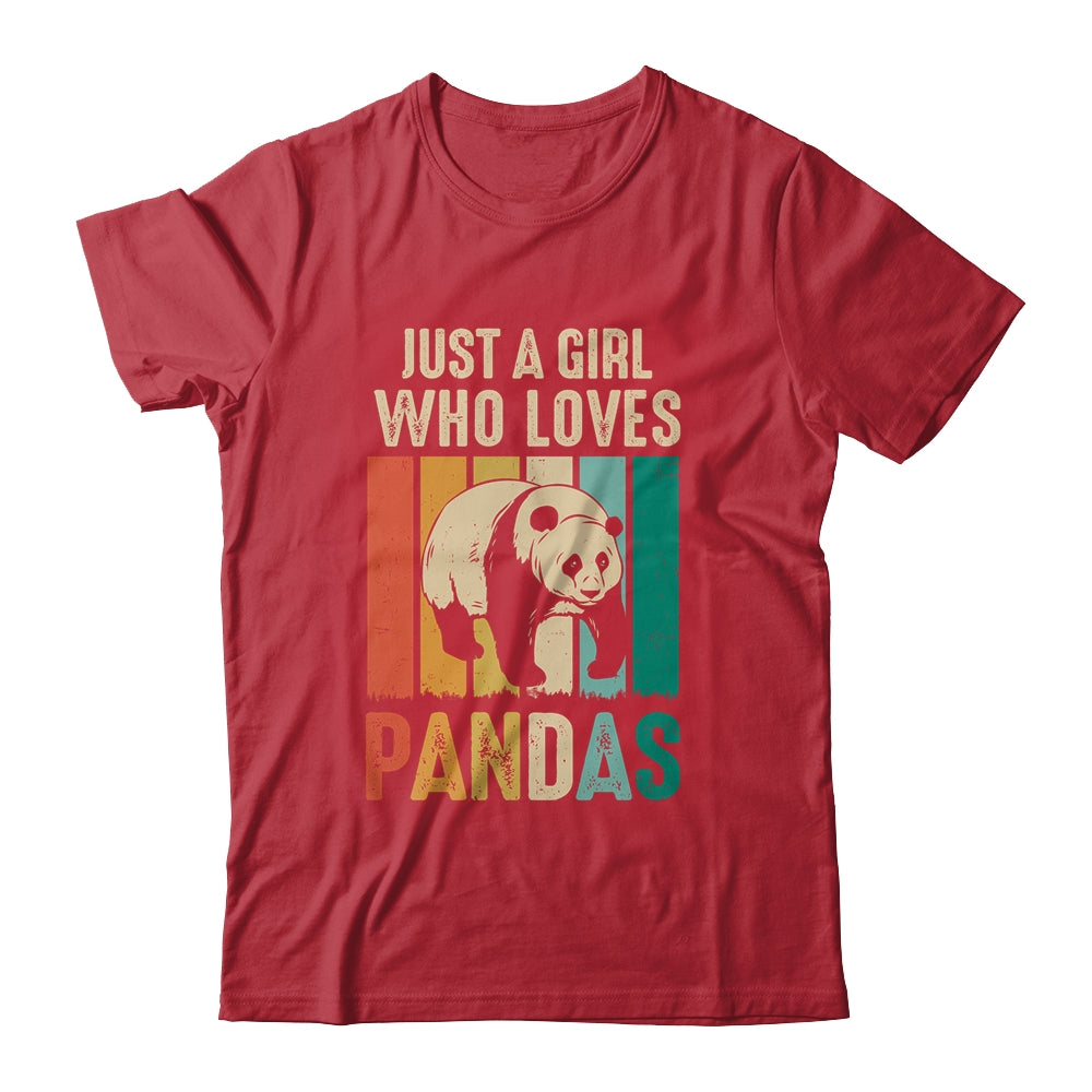 Funny Panda Design For Girls Women Panda Bear Animal Lovers Shirt & Tank Top | siriusteestore